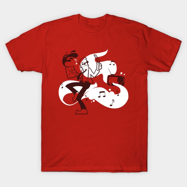 Reservoir Dogs Dance T-Shirt by jetpacksandrollerskates